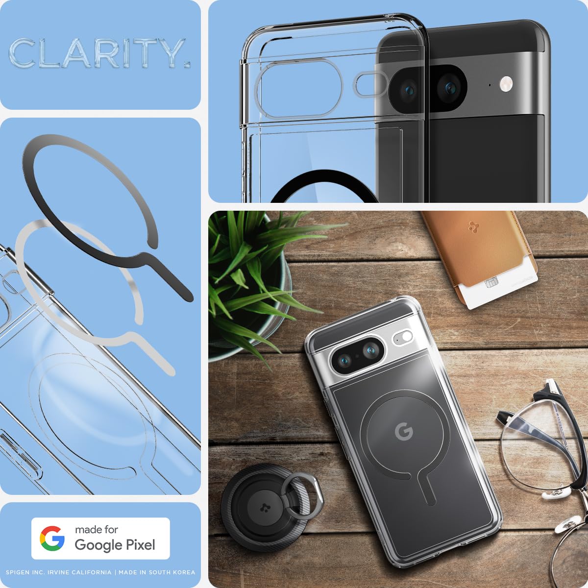 Amazon.co.jp: Spigen Google Pixel 8 ケース magsafe マグセーフ