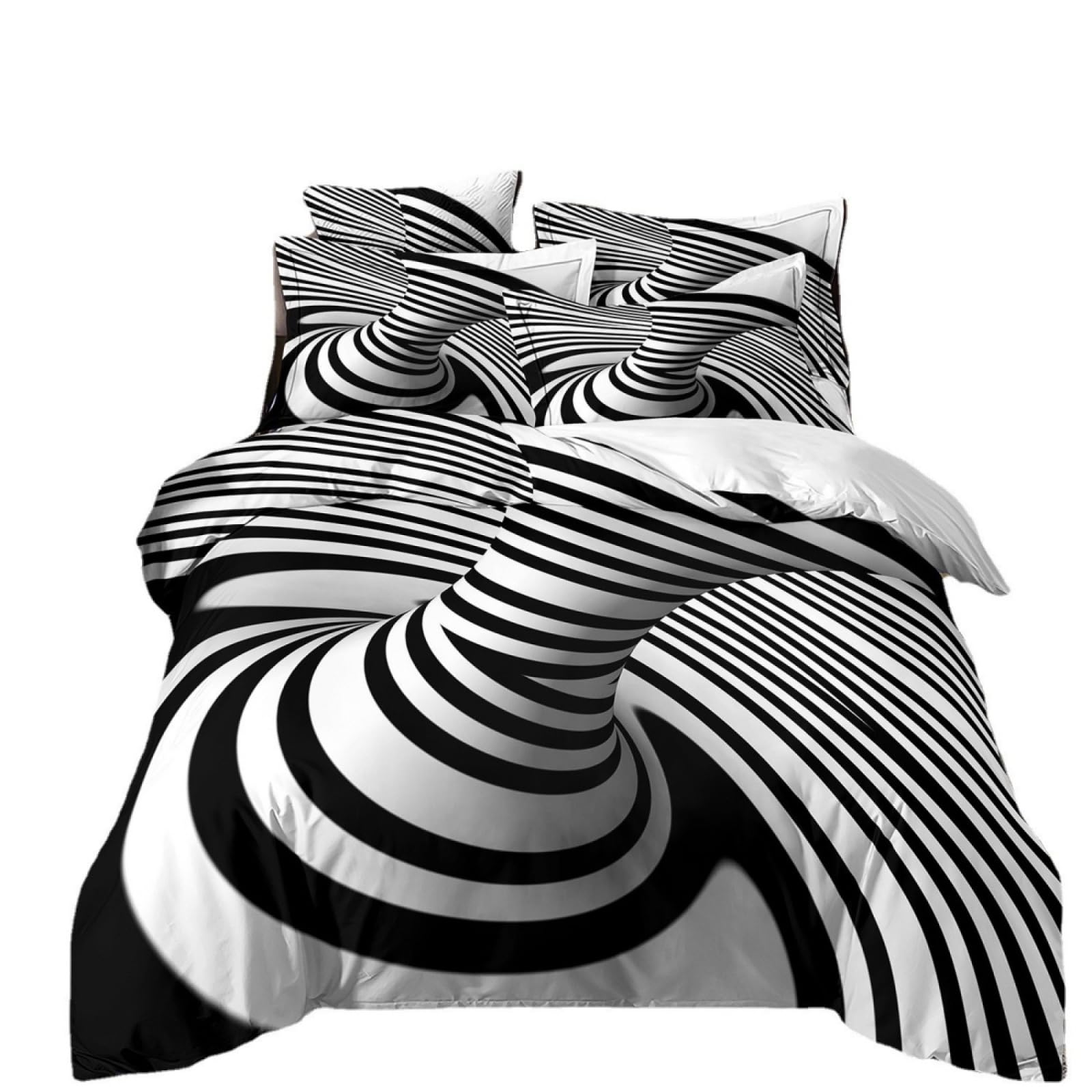 Single Duvet Cover Set Zebra Stripes Black Single Bed Duvet Cover Set