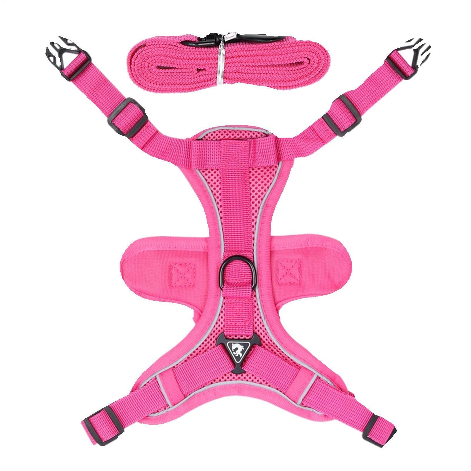 Cat Harness Escape Proof | Jogging Lead for Cats | Easy Control Anti-Escape Cat Harness, Reflective and Lead for Outdoor Walking