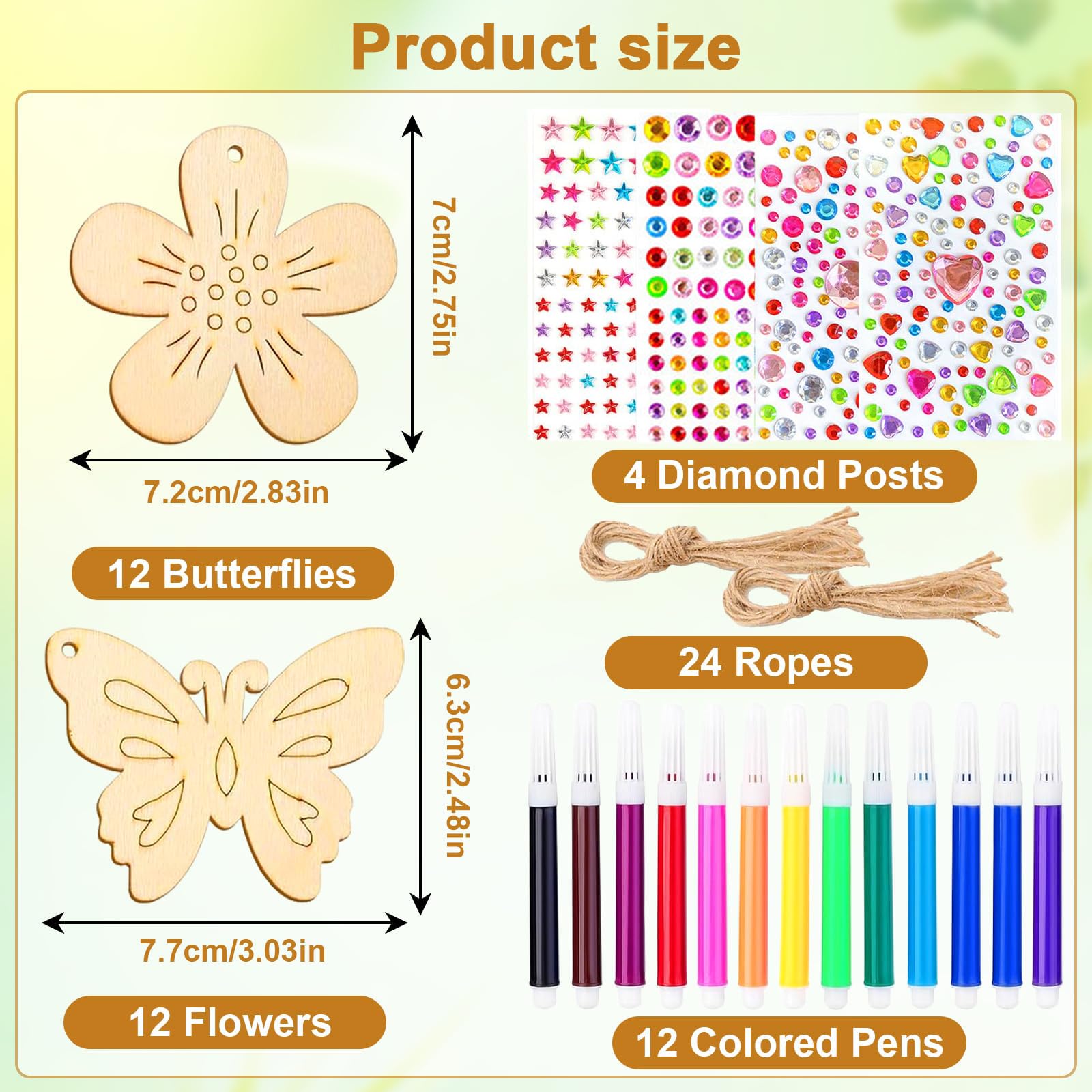 KONTONTY Ritagli Di Animali in Legno Fai Da Te 40 Pezzi, Sagome Di Animali in Legno Lisce e Resistenti Per Decorazioni e Graffiti, Set Creativo Per Ragazzo Ragazza e Artigianato Domestico