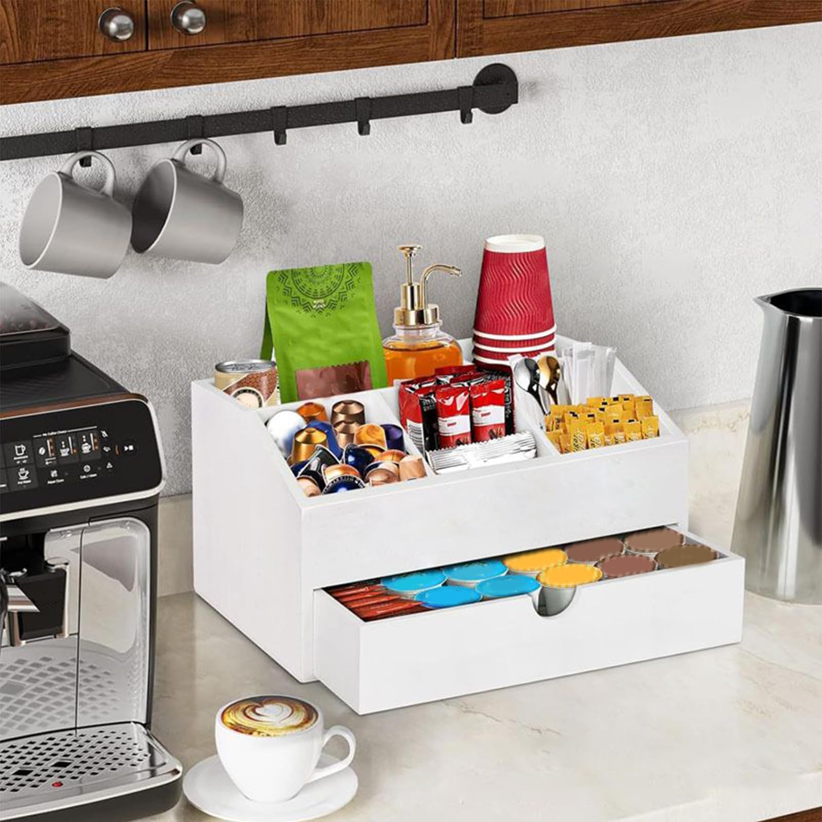 Caffè e tè nizer con Der Multi Use Controsoffitto Sto per cucina Sala da pranzo Ristorante e Hotel Perfetto per gli amanti del caffè e gli appassionati di tè