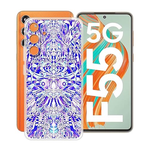 ZXLZKQ Funda para Samsung Galaxy F55 5G (6.70 "), Ultrafina Antichoque y Antiarañazos Protector Case Cover Suave Premium Gel TPU Silicona Bumper Carcasa para Samsung Galaxy F55 5G - Imagen de Espejo