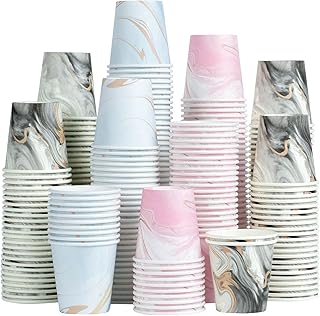 3 oz Paper Cups – 600 Count, Small Bathroom Cups, Disposable Mouthwash Cups, Espresso Cups, Mini Cup for Coffee, Tea, Water, Snack