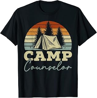 for a Camp Camp Counselor Funny Camper T-Shirt