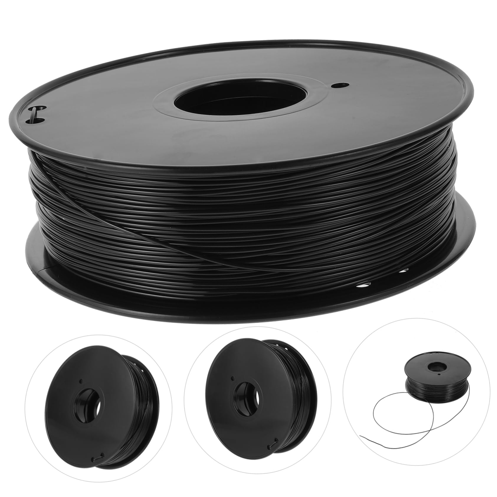 Filament D’impression 3d Asa Noir, Haute Dureté pour Imprimante