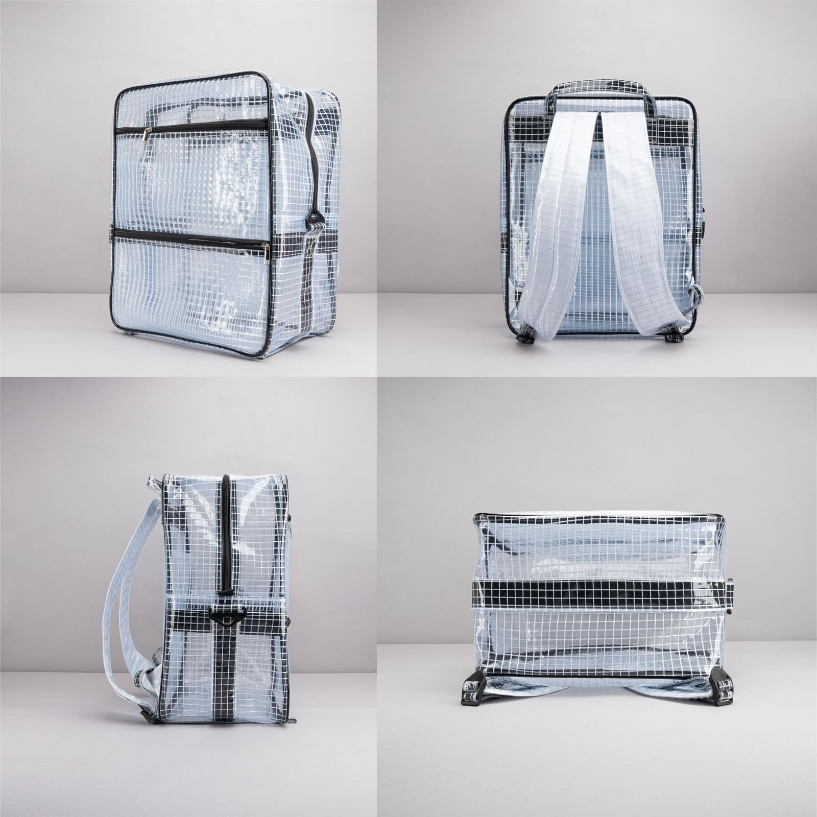 Spaziosa borsa a tracolla antistatica da 45,7 cm, in PVC, alla moda, perfetta per professionisti e viaggiatori uffici