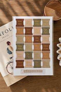 Salt & Light - Matte Coated - Bible Tabs - Earth Tone - Journaling - Beautiful Index - 66 Books + 6 Free Tabs Indexing Tabs - Laminated - Durable - Quality - Neutral - Women