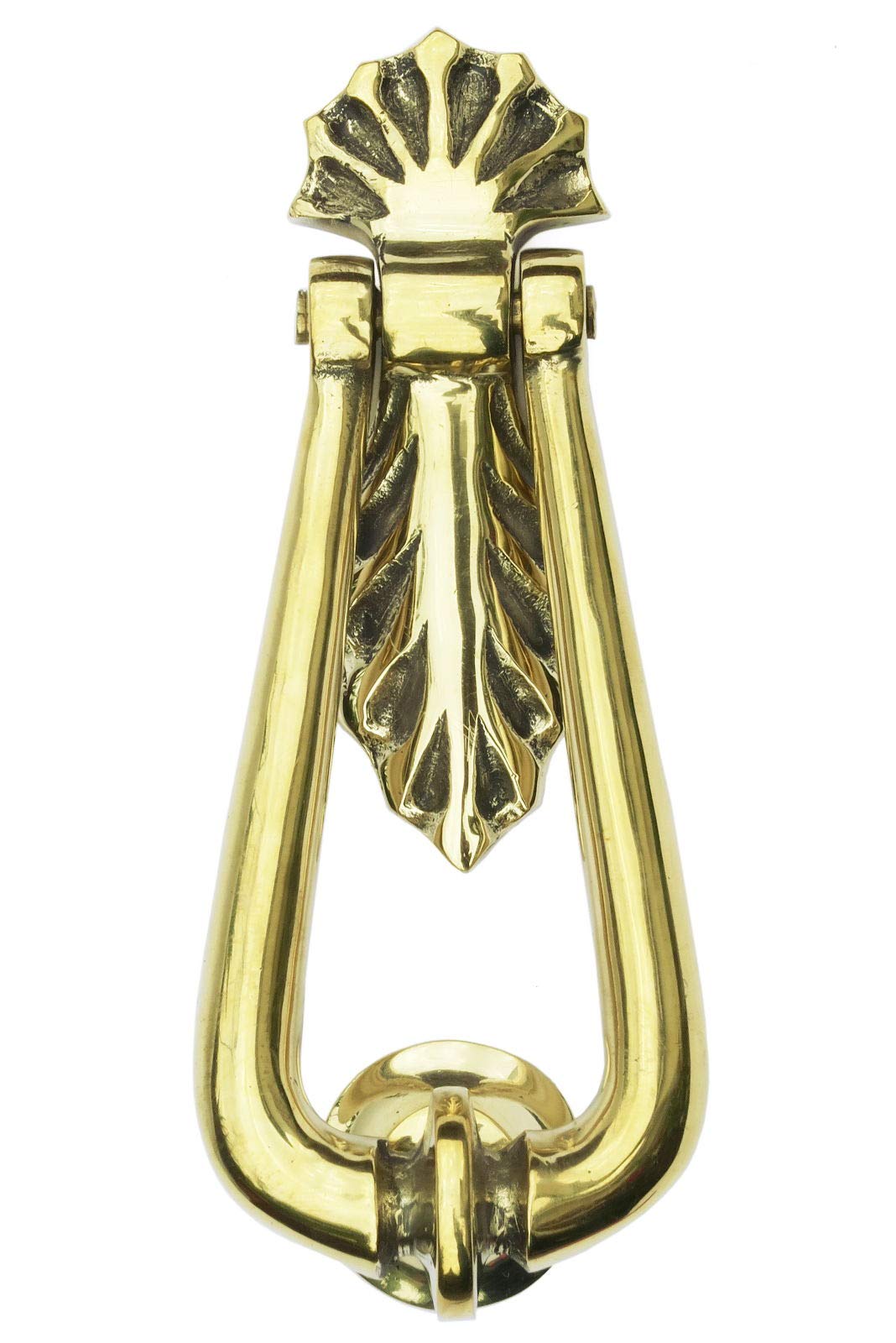 Castelion Brass Castelion® Traditional Small Solid Victorian Loop Door Knocker