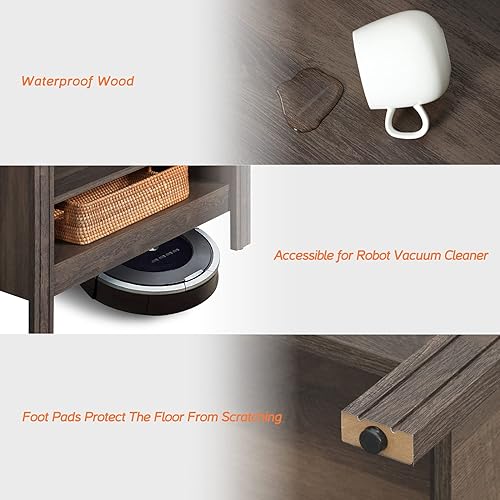 Miniatura 9 de Soporte de TV grande para TV de 85 pulgadas con luz LED RGB de 16 colores, centro de entretenimiento para TV de 60 a 80 pulgadas con 6 cubos,