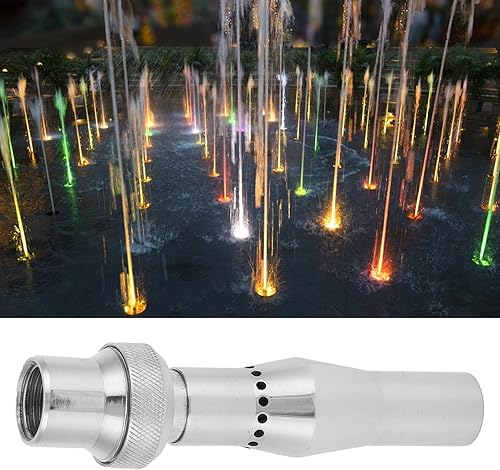 Miniatura 5 de Fydun Fem Thread - Boquilla para fuente de agua de espuma burbujeante Sp Head Garden Pond SprinklerG12 (4 puntos)