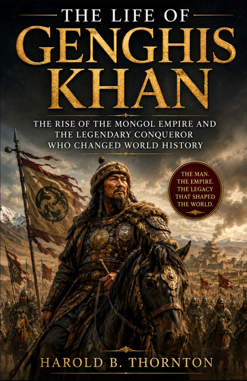 The Life of Genghis Khan: The Rise of the Mongol Empire and the Legendary Conqueror Who Changed World History