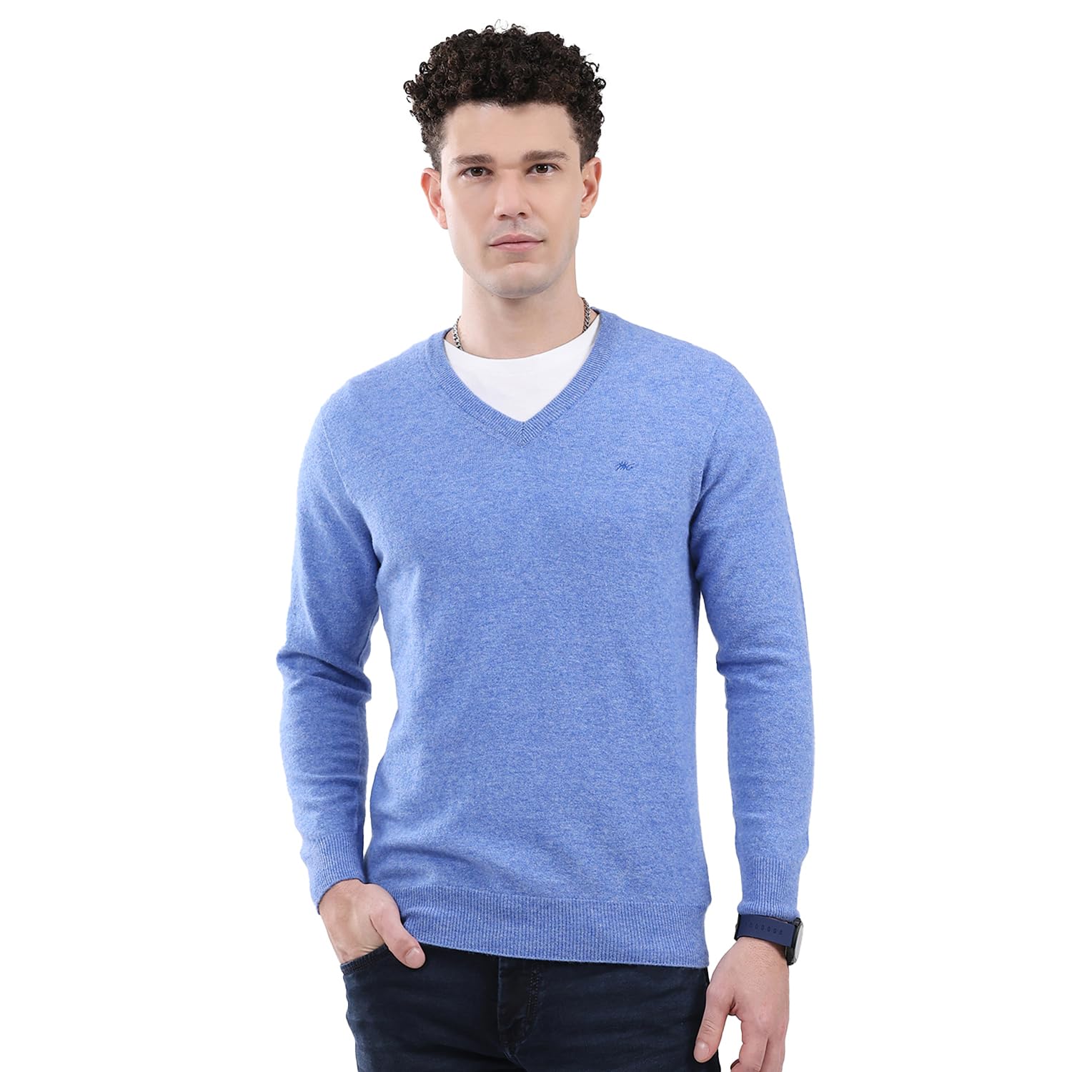 Men’s Regular Fit Winter Pullover | Solid V Neck | Full Sleeve Pull On Stylish Pullover for Men’s