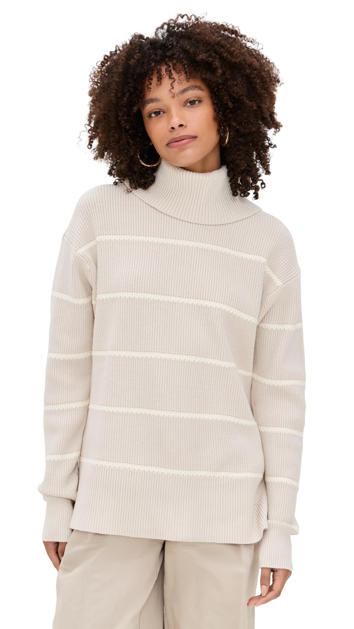 Varley Womens Hamish Stitch Knit Sweater