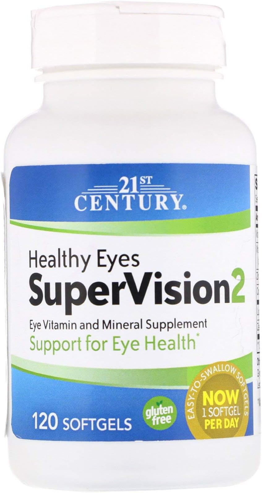 Healthy Eyes SuperVision2 Softgels, 120 Count (Pack of 2)
