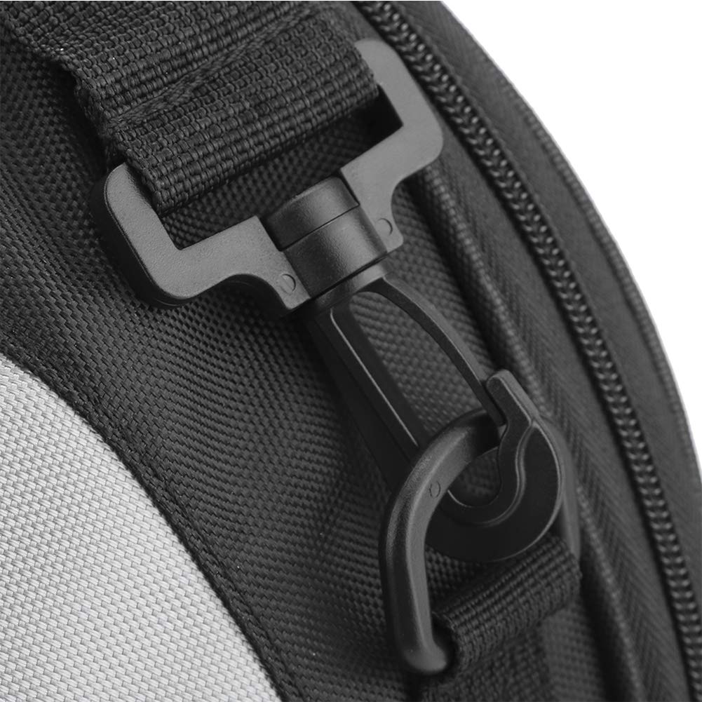 wasserdichte Helmtasche Motorrad - Multifunktional für Outdoor-Aktivitäten, Grau Schwarz