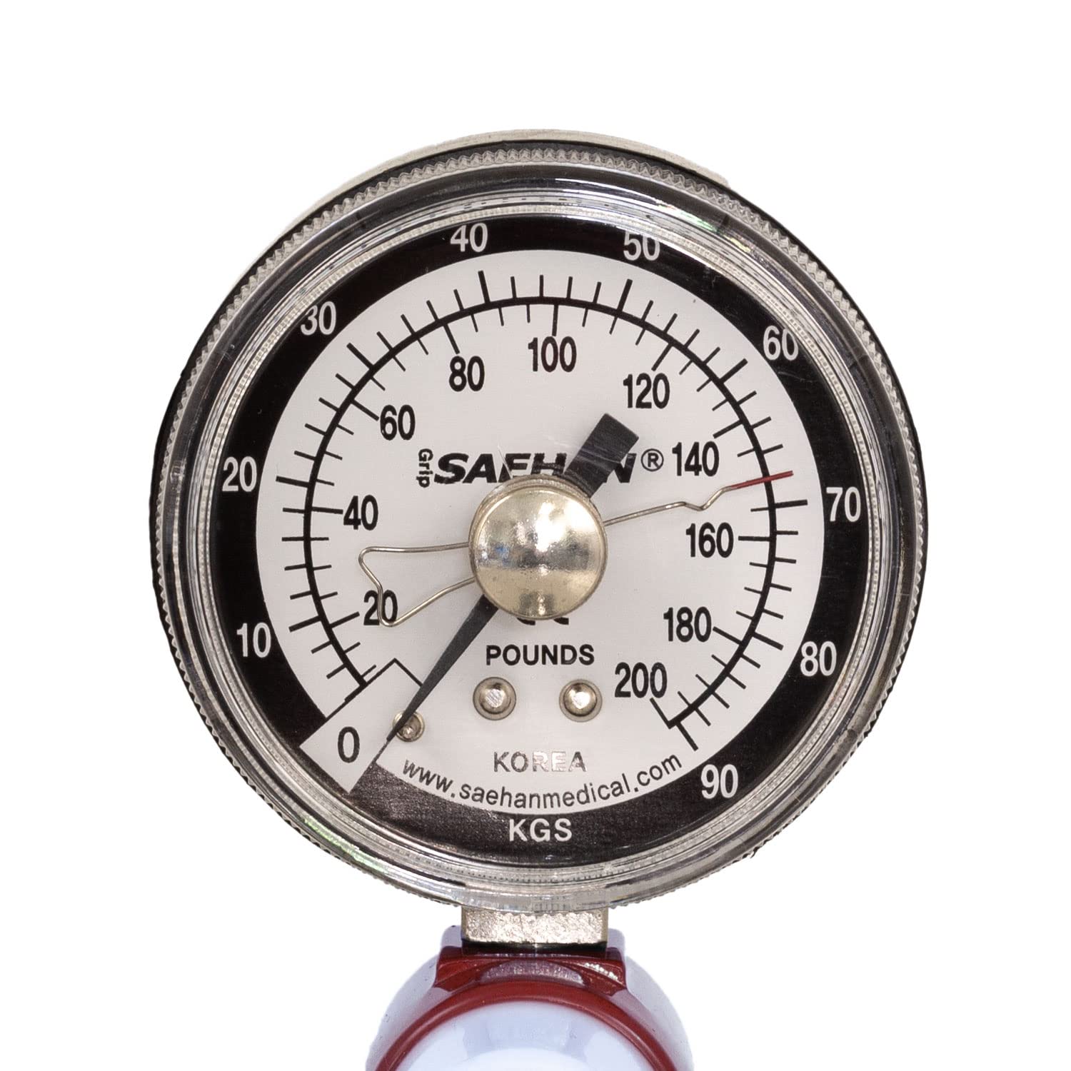 SAEHAN® Handkraftmesser Handdynamometer Professional Colored SH5001 | rot