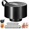 GURITHE Electric Mason Jar Vacuum Sealer Kit, Automatic Stop Sealing Machine for Food Storage, Cordless Jar Sealer Compatible with Wide and Regular Mouth Mason Jars, Bags & Containers, 680+ Uses