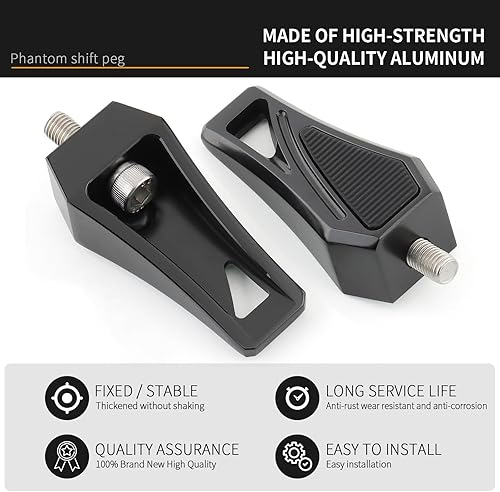 Miniatura 8 de Phantom Shift - Clavijas de cambio para Harley Sportster XL 1200 883 Dyna Softail Touring Universal