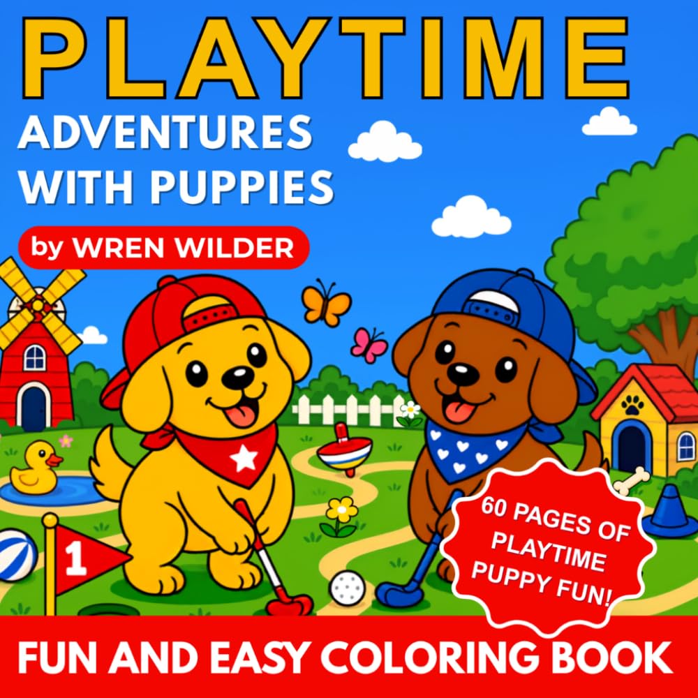 Playtime: Adventures with Puppies