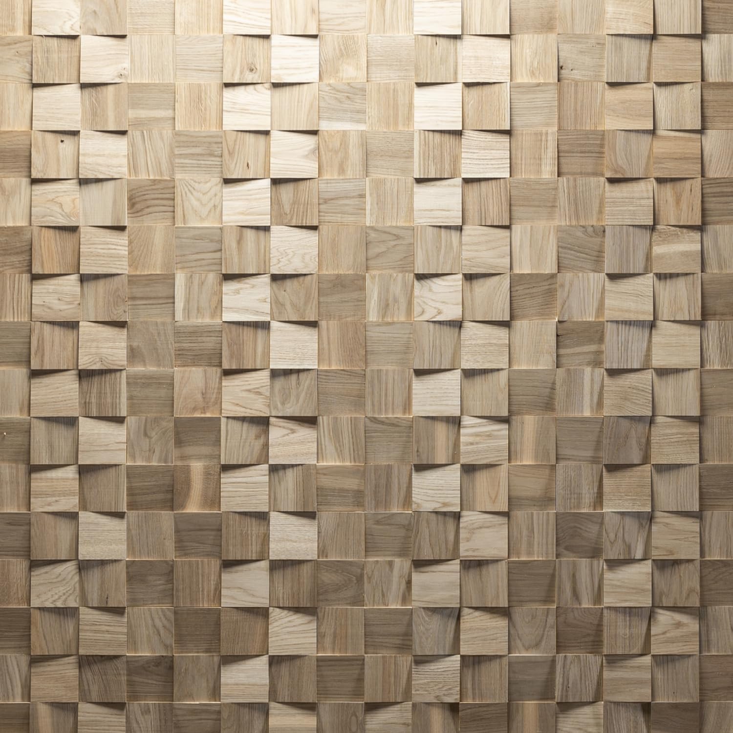 Wooden Wall Design Wall Cladding Made Of Wood, 3D Look, Natural Oak Wood Wall Panels, Wall Decoration, Wooden Cladding, Wooden Wall, Wall Design By Model Dominus. (1 M2)