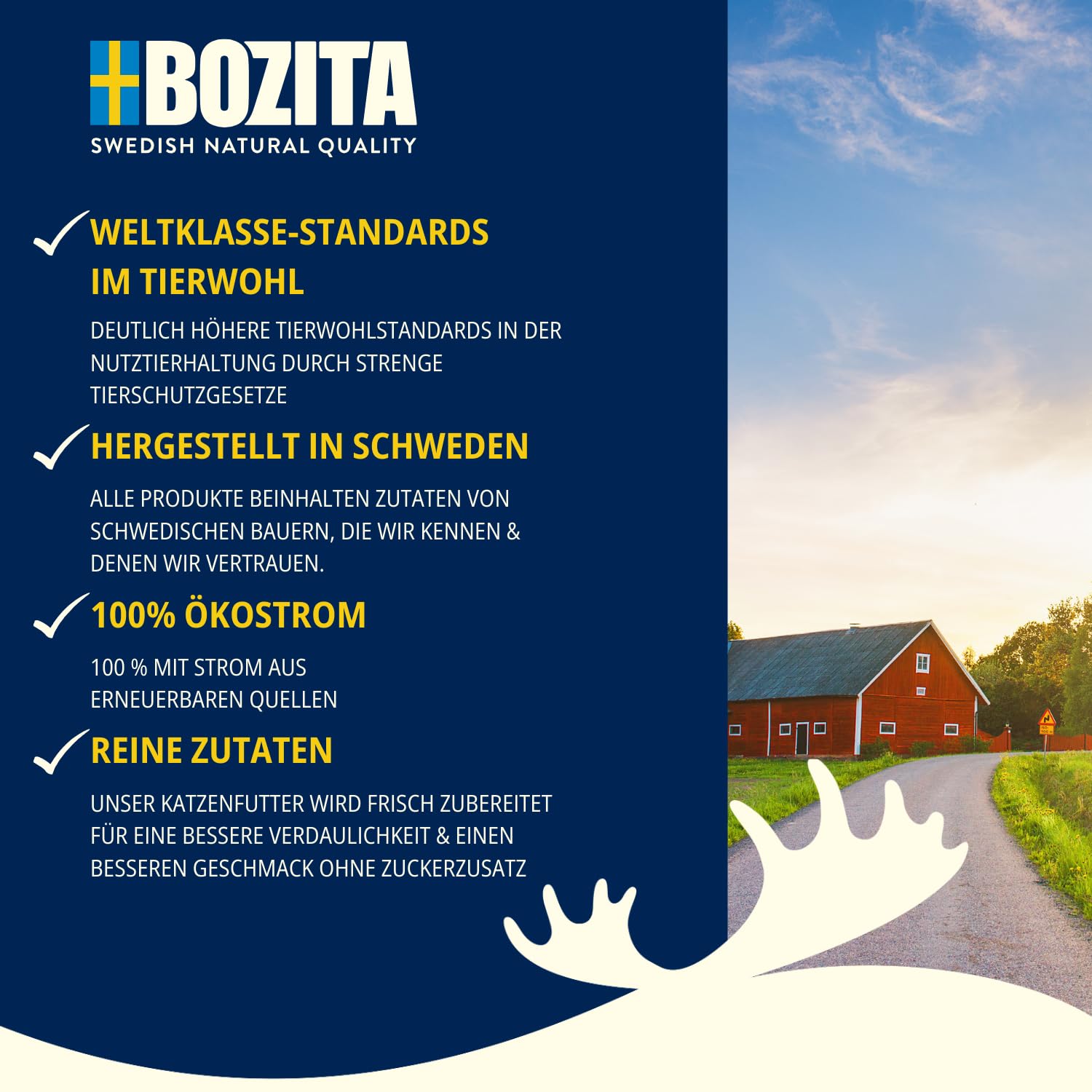 Bozita Katzenfutter Probierpaket 6x370g - Getreidefrei Für Sterilisierte Katzen