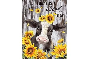 Enchanting Farmhouse Cow Diamond Art Masterpiece