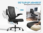 Ergalithic Ergonomic Office Chair Computer Desk Chair Comfy, Gaming Chair, Office Chair with Lumbar Support, Mesh Office Chairs Desk Chair for Long Hours (Black)