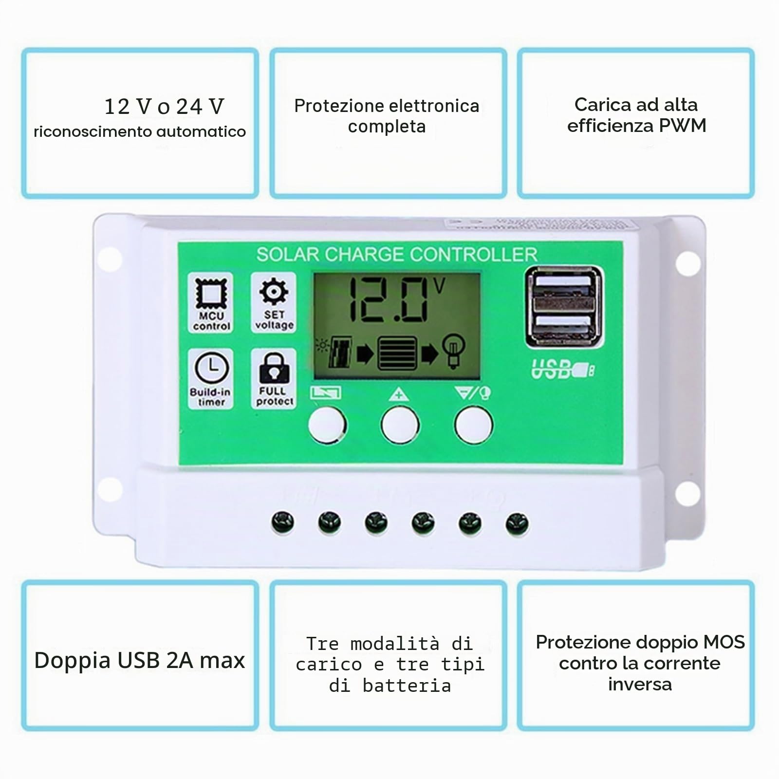 Kit Completo Di Pannelli Solari 4000W 6000W Kit Di Sistema Inverter Solare Con Pannello Fotovoltaico Pieghevole Da 50W E Regolatore Da 50A Sistema Di Rete Domestica Con Generatore Solare(6000W,12V-110
