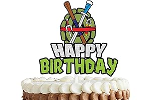 Ninja Turtles Shell Cake Topper for Themed Party Boys