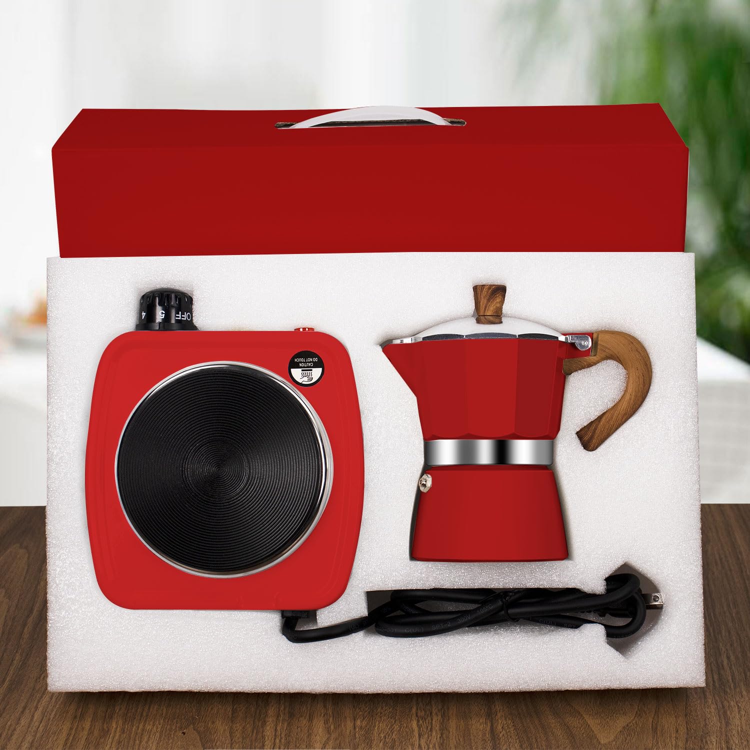 DITOSH 2-in-1 Moka Pot Set