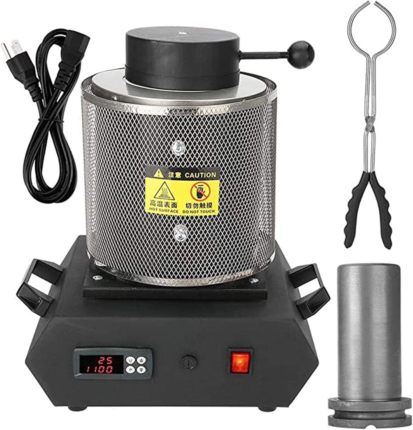 BEZAX 1800W Electric Tabletop Gold Melting Gold