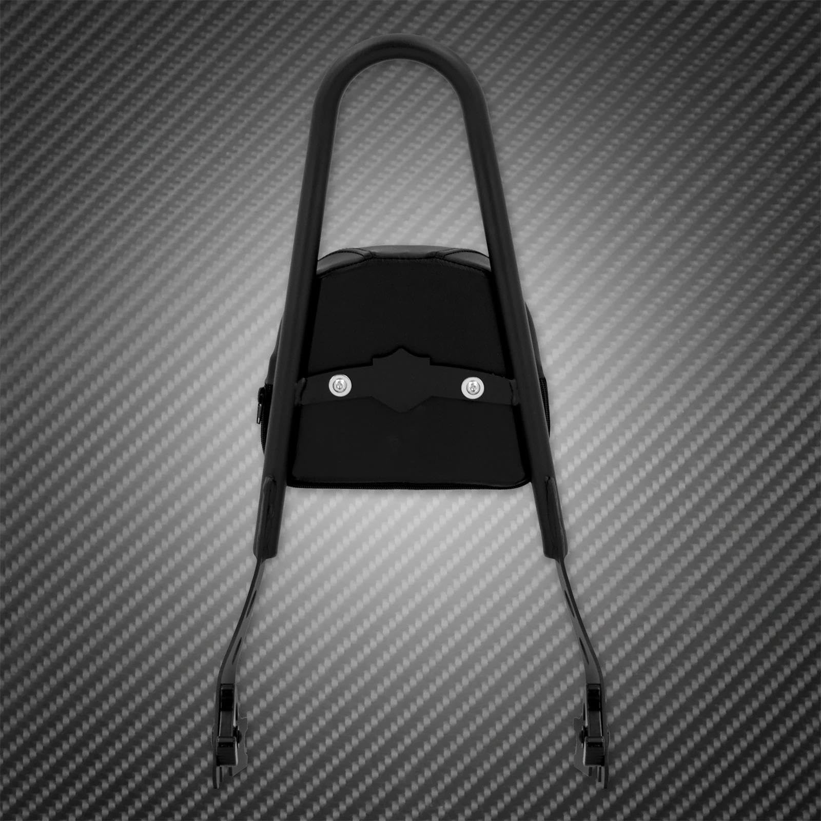 Sissy Bar Sedile Posteriore del Motociclo Passeggero Sissy Bar Schienale Pad Cuscino dello Schienale per Harley Sportster Superlow 1200T XL1200T 2014-2017