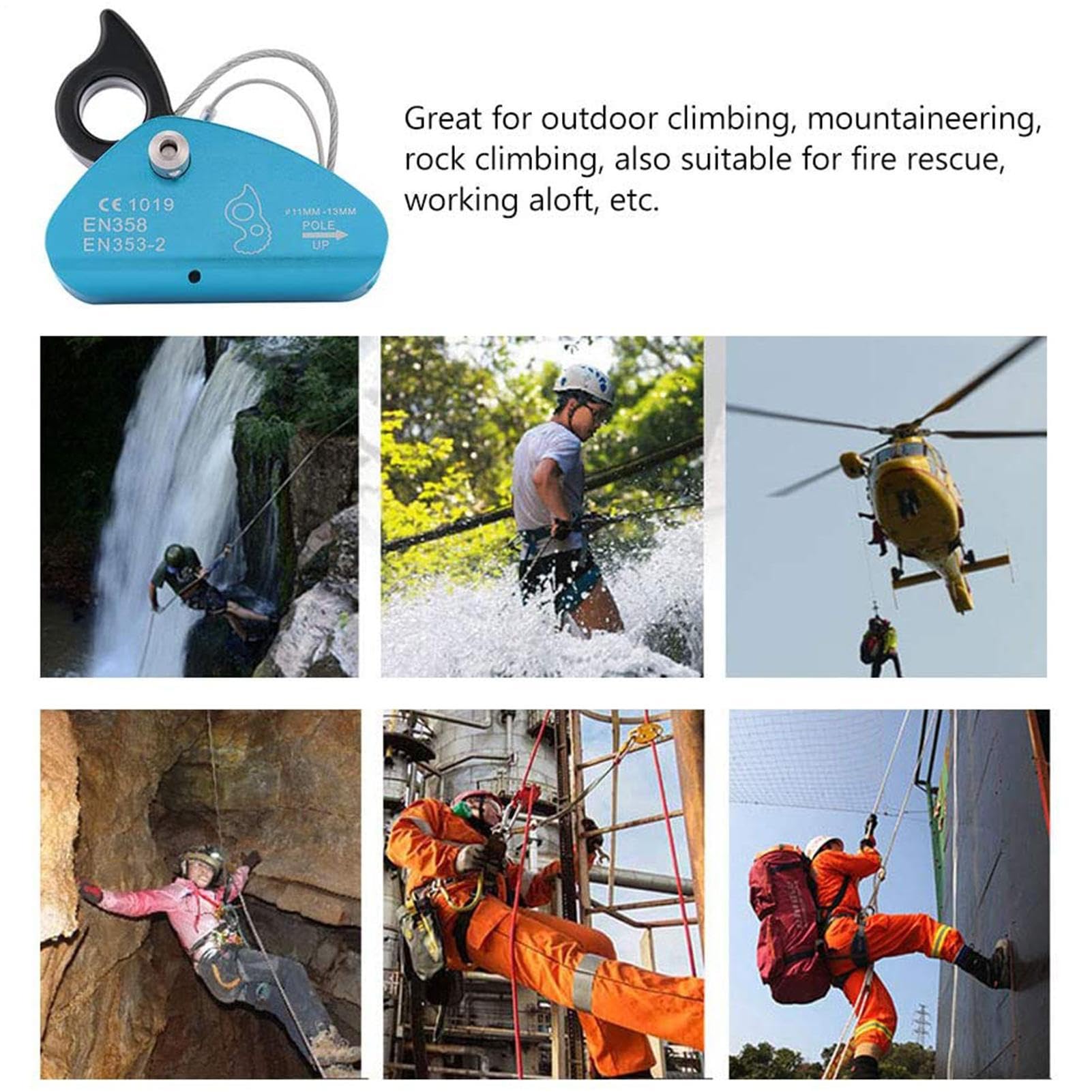 Calcular el Ascender Fall Protection - Ascender para Escalada en Roca