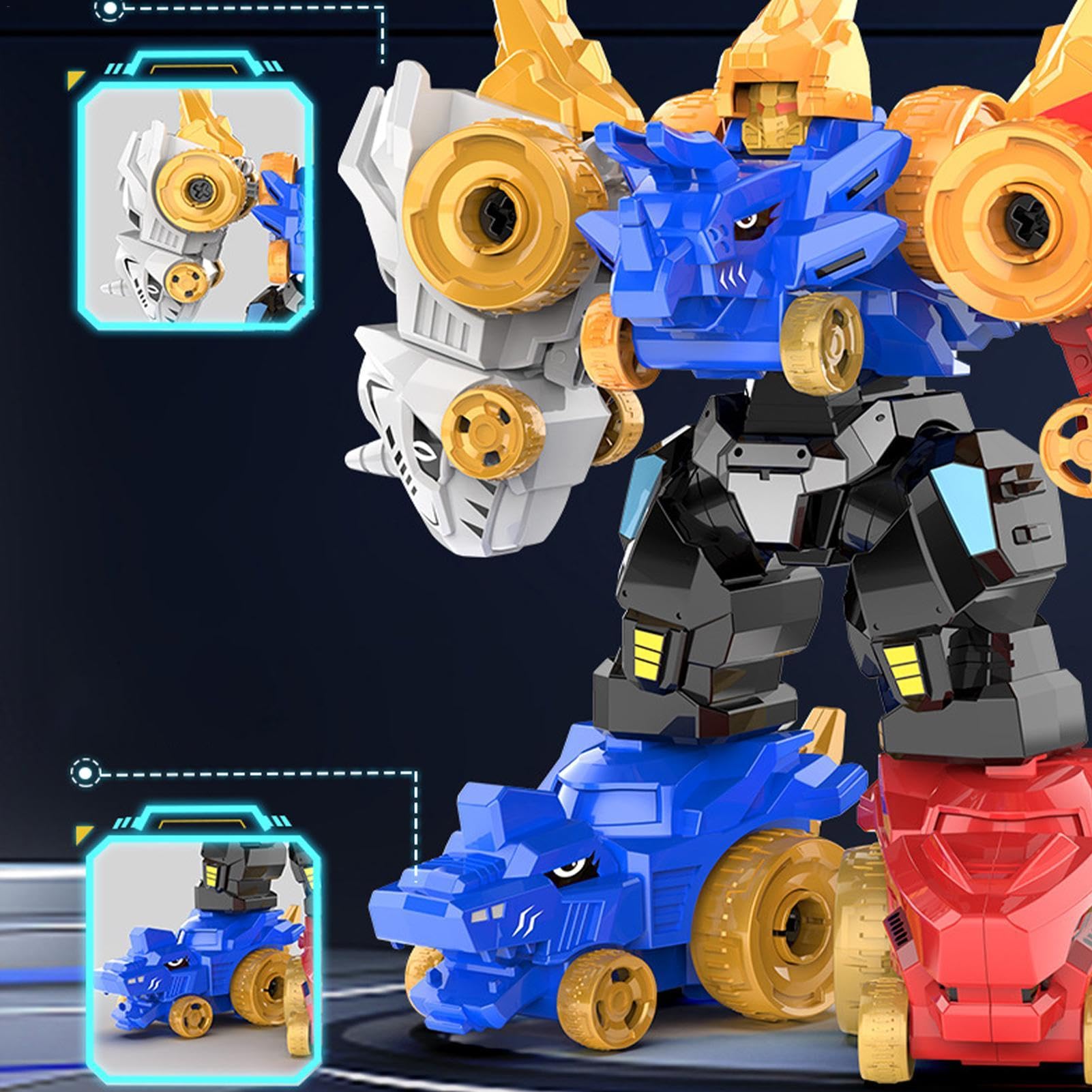Amazon.co.jp: 恐竜変形ロボットおもちゃ、ロボット恐竜アクション