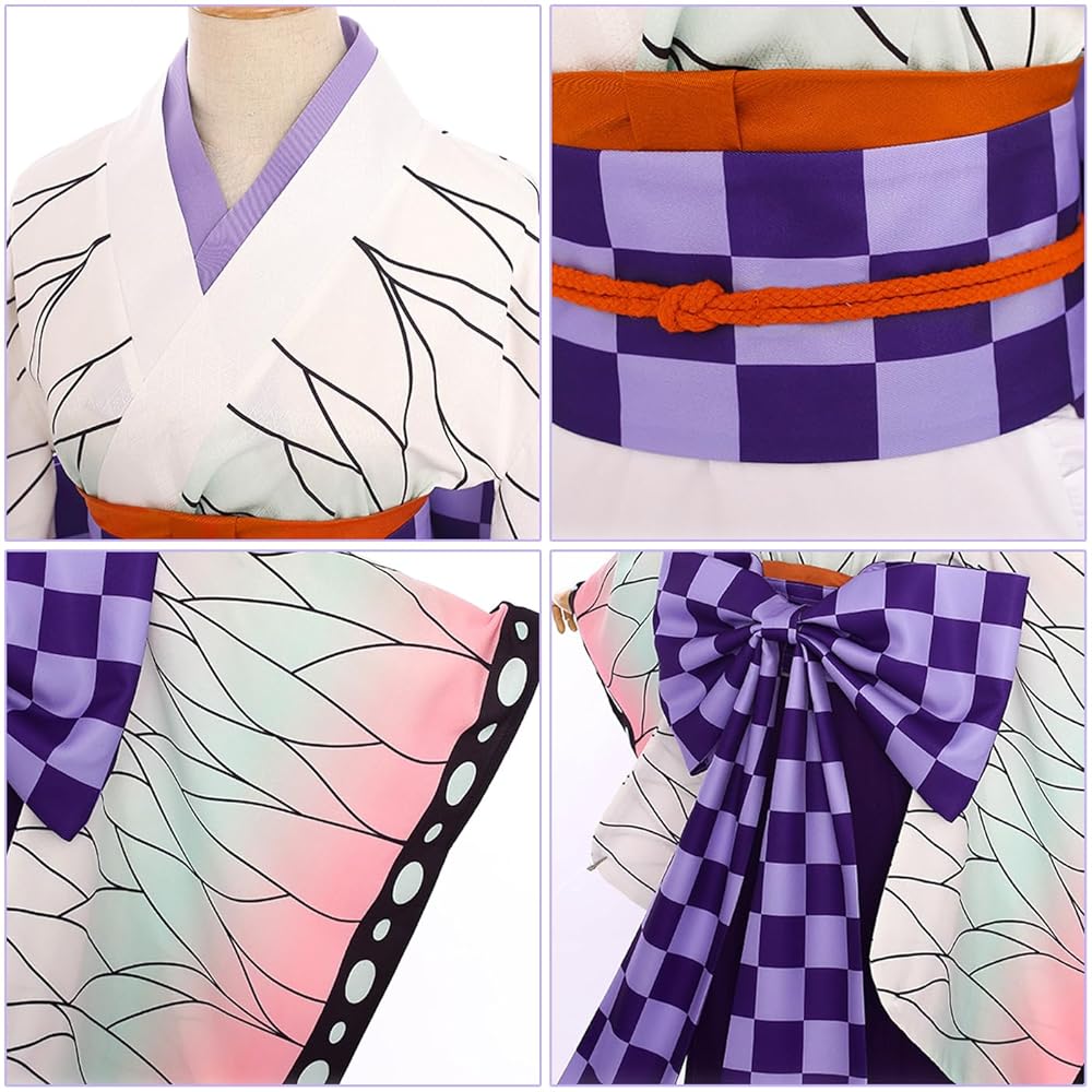 【別売り可能】鬼滅の刃　胡蝶しのぶ　コスプレ　衣装【大人用】 Amazon.co.jp: [ミドリ屋] 鬼滅の刃 コスプレ 衣装 隊服 大人用
