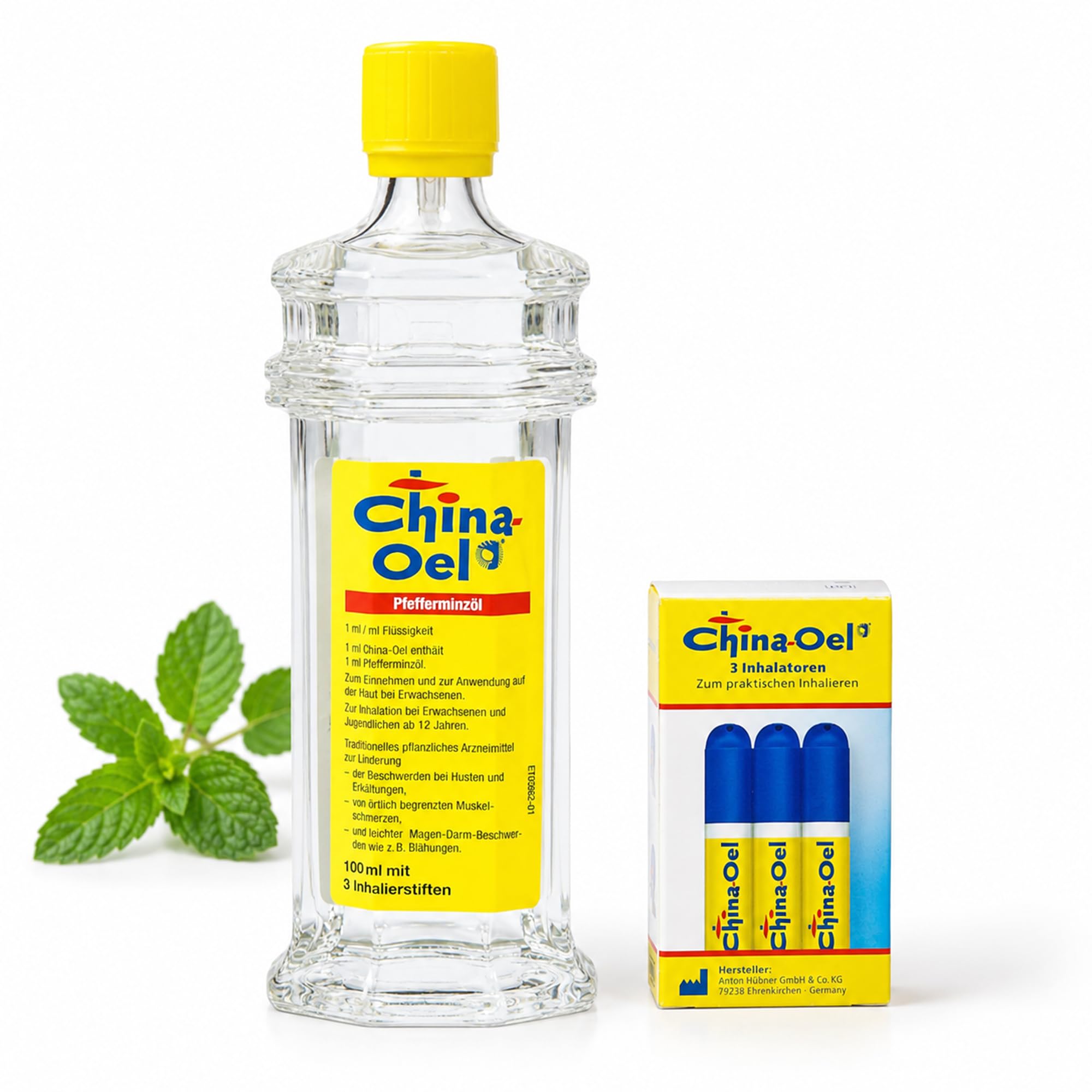 HENSITA CHINA OIL WITH INHALATOR