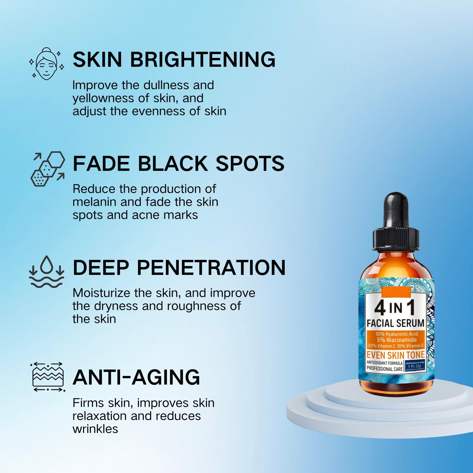 4 in 1 Facial Serum - Image 2