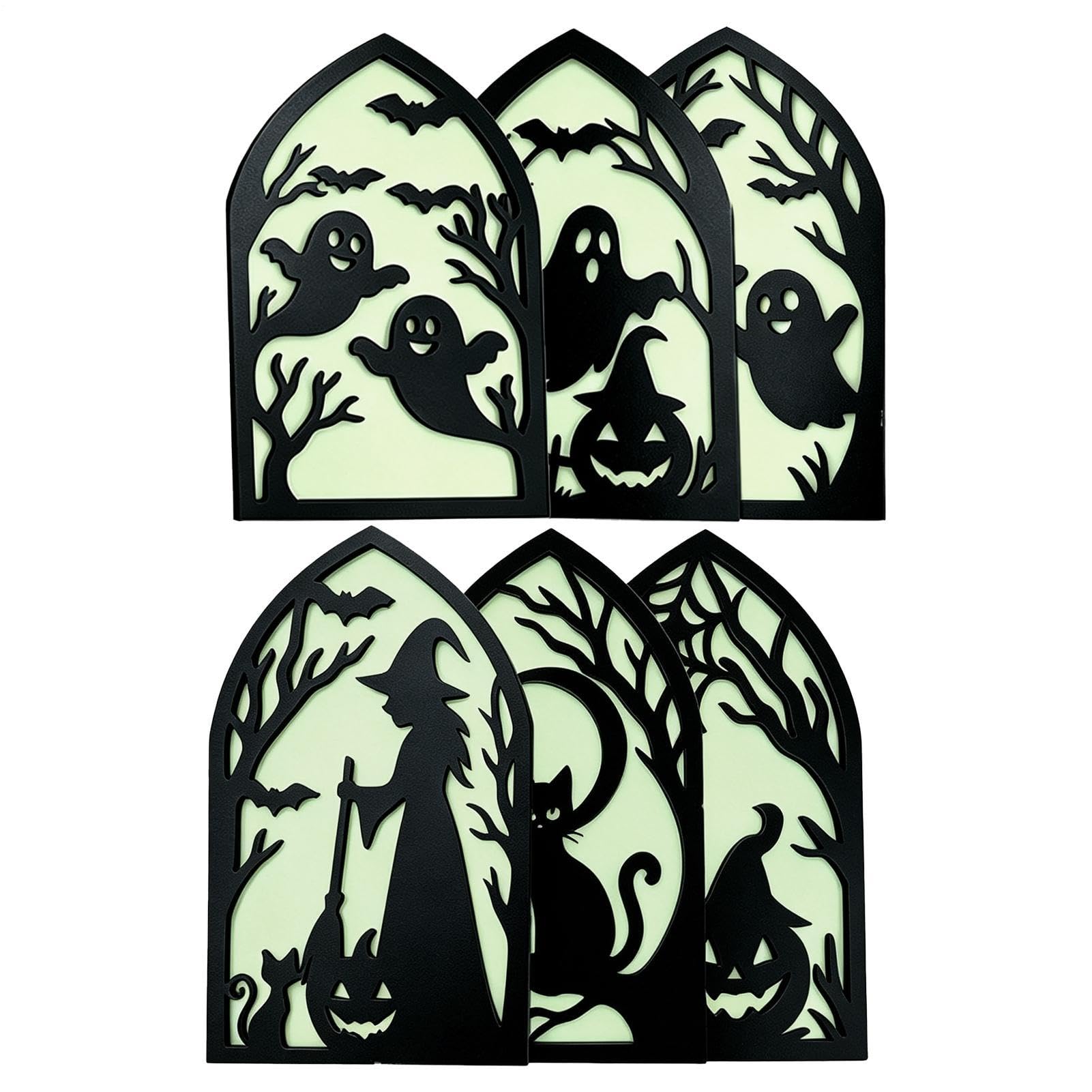 Fantôme En Bois Halloween Pour Chevet Pépinière Et Décoration De Jardin