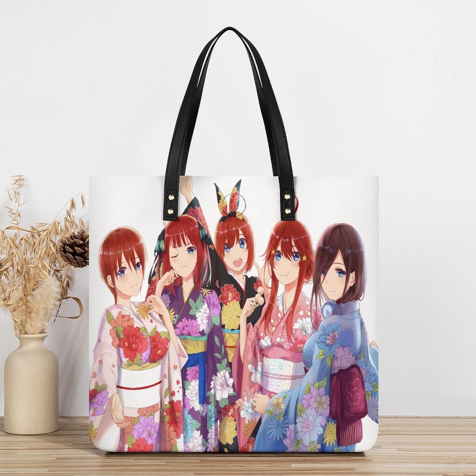Amazon.co.jp: 五等分の花嫁 中野一花 二乃 三玖 四葉 五月 トート 