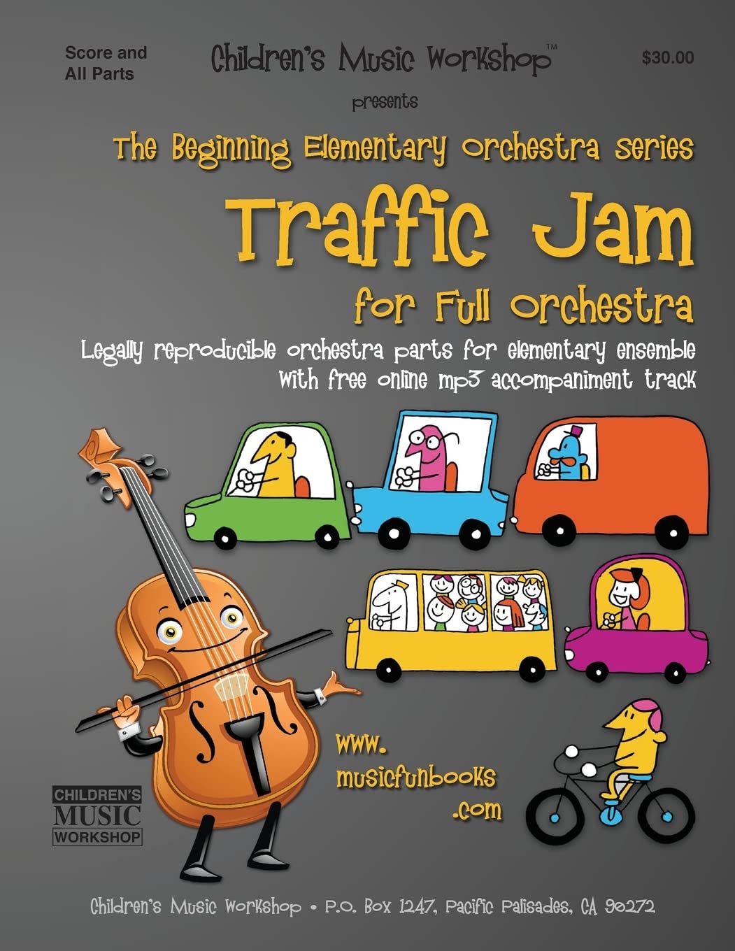 Traffic Jam: Legally reproducible orchestra parts for elementary ensemble with free online mp3 accompaniment track (Beginning Elementary Full Orchestra Series)