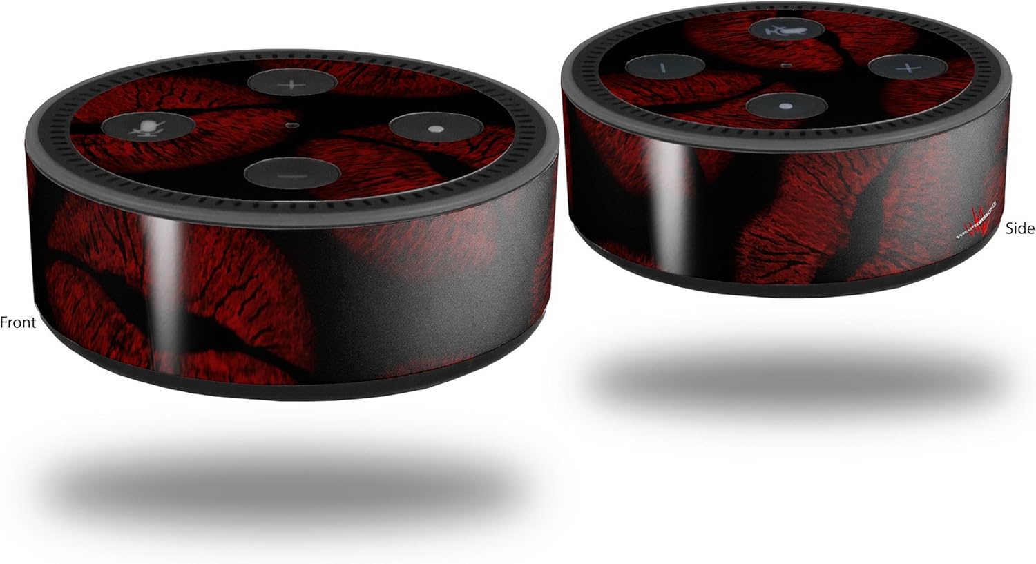 Amazon Echo Echo Dot 2-Pack Echo Dot 2nd Gen Skins Red Dark