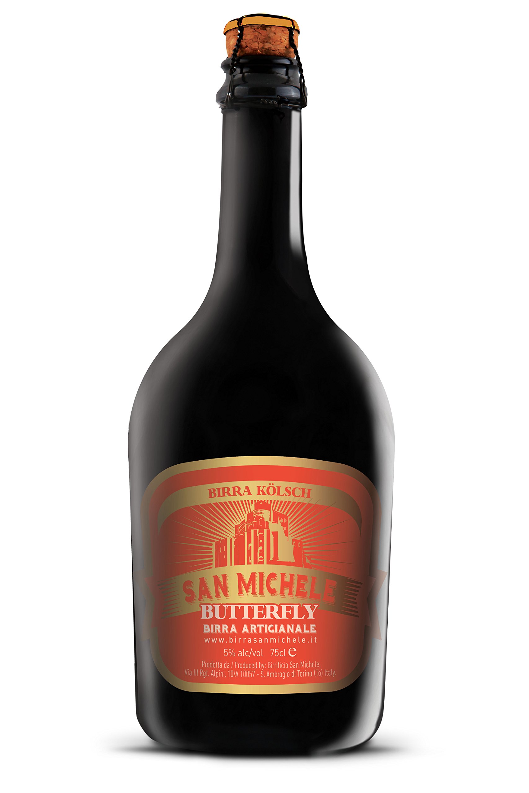 Birra Artigianale San Michele "Butterfly" - Stile Blond Ale - alc. 5% Scatola 6x0,75L.