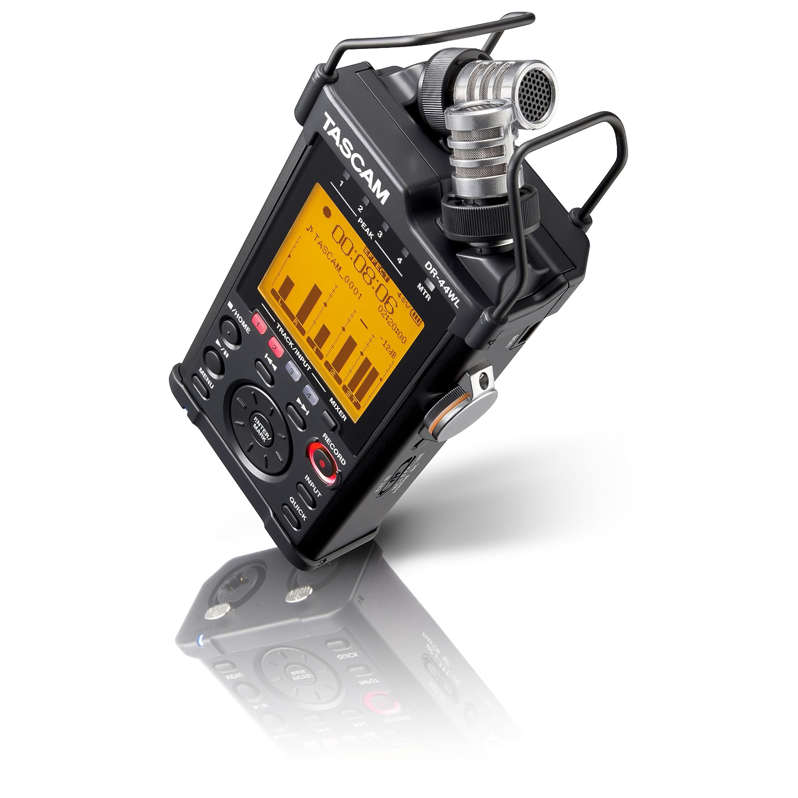 Tascam DR-44WLB - 4-Spur-Handheld-Recorder mit WLAN  