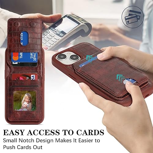 Miniatura 10 de Havaya Funda tipo cartera para iPhone 14 pro max Funda para iPhone 14 pro max con tarjetero desmontable magsafe Funda magnética para teléfono con