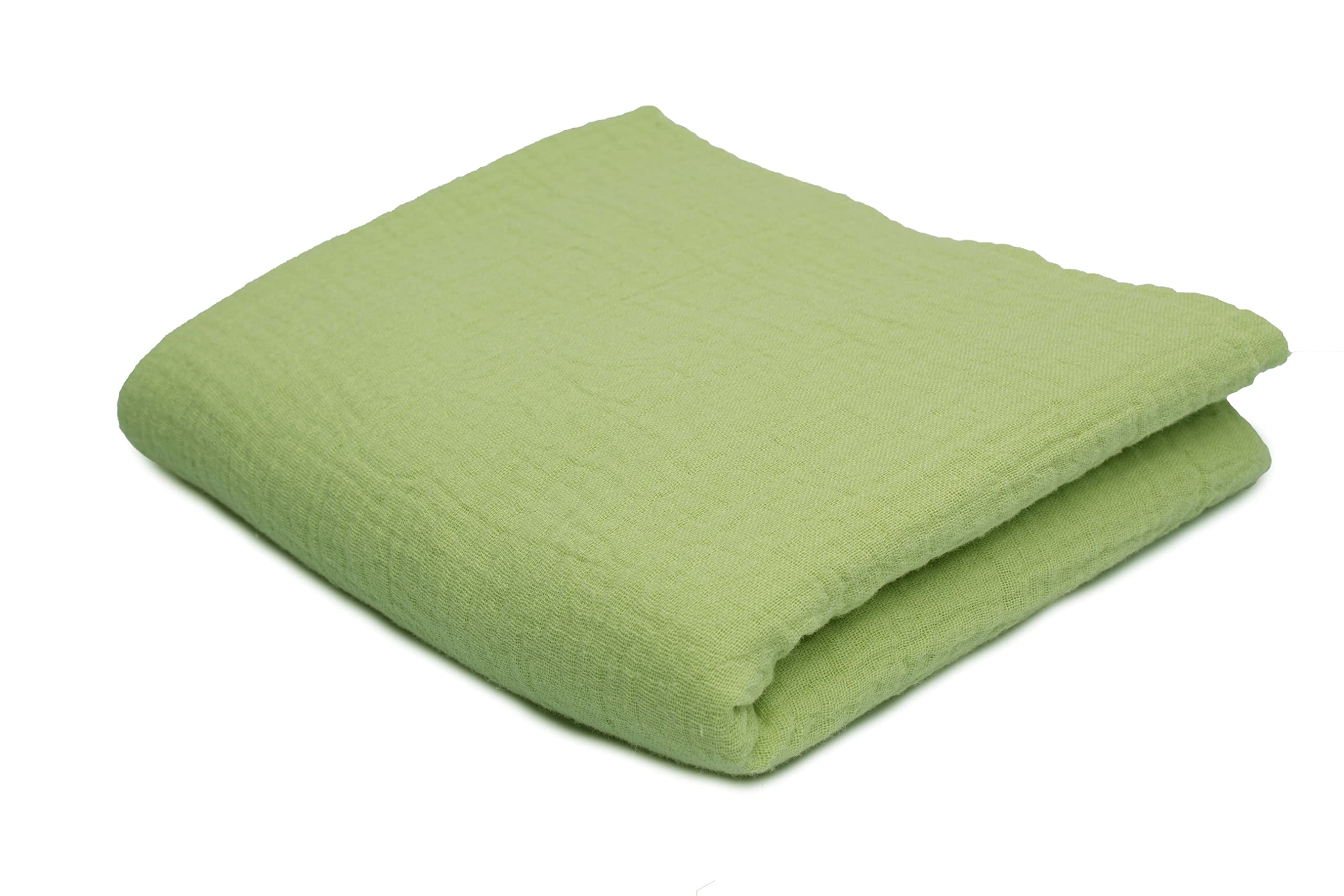 Cotton Muslin Double Gauze 50 x 130 cm (Pistachio) — image 1