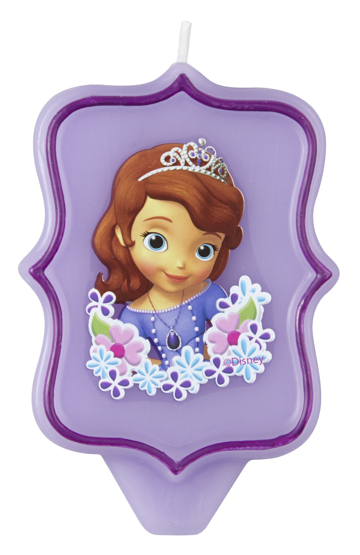Bougie d'anniversaire Sofia Wilton pour illuminer la fête des enfants