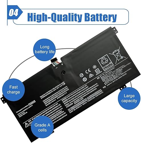 Miniatura 5 de Dentsing Batería de repuesto para portátil L15M4PC1 Lenovo Yoga 710 710-11ISK 710-11IKB 11.6 pulgadas Series Notebook L15L4PC1 5B10K90767 5B10K90801