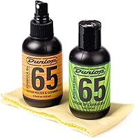 Vista 2 de Dunlop 65 Formula 65 Kit de esmalte de guitarra y 6554 Dunlop Ultimate Lemon Oil, 4 onzas