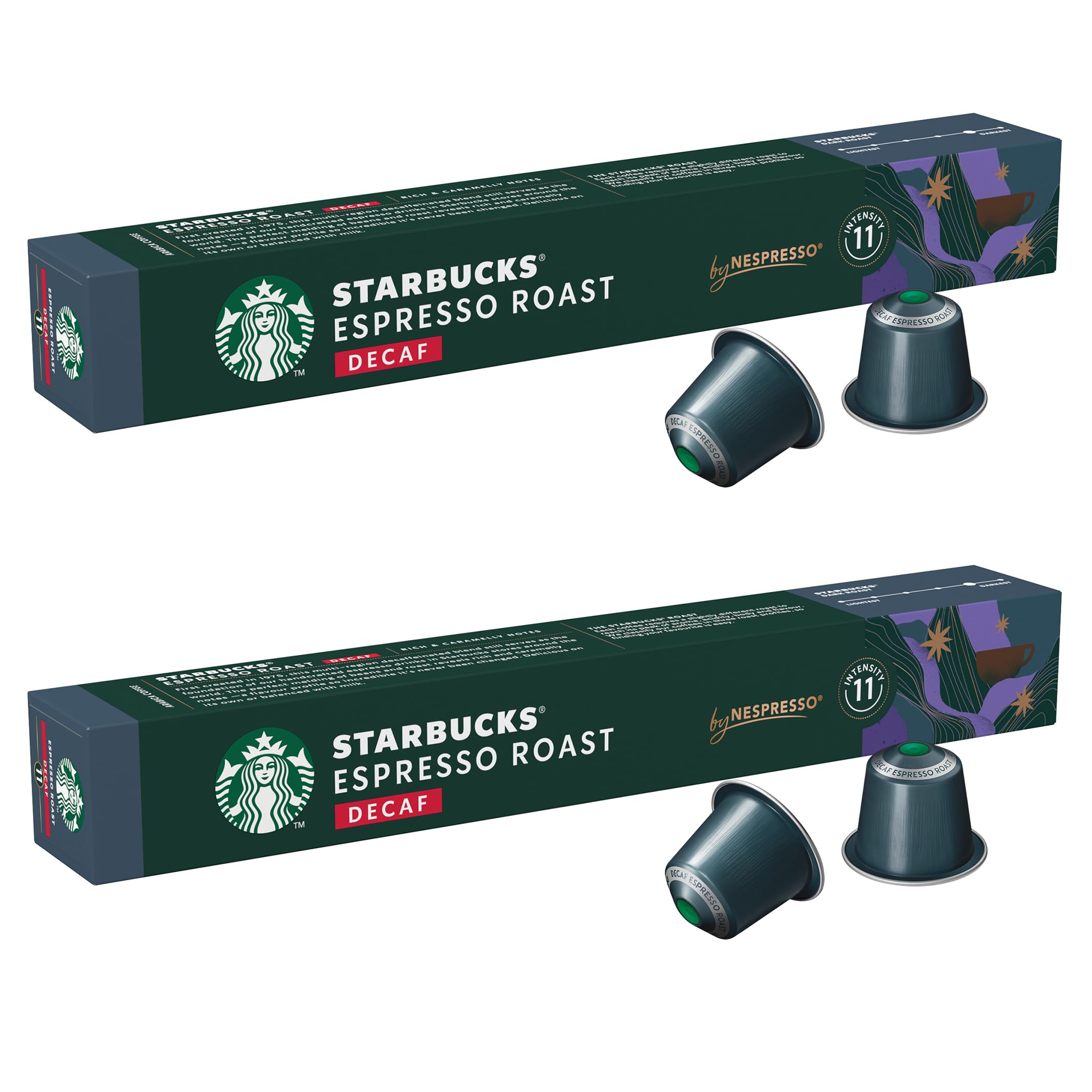 スターバックス ネスプレッソ専用カプセル ディカフェ エスプレッソ ロースト10…