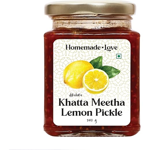 Homemade Love Lemon Pickle 250g